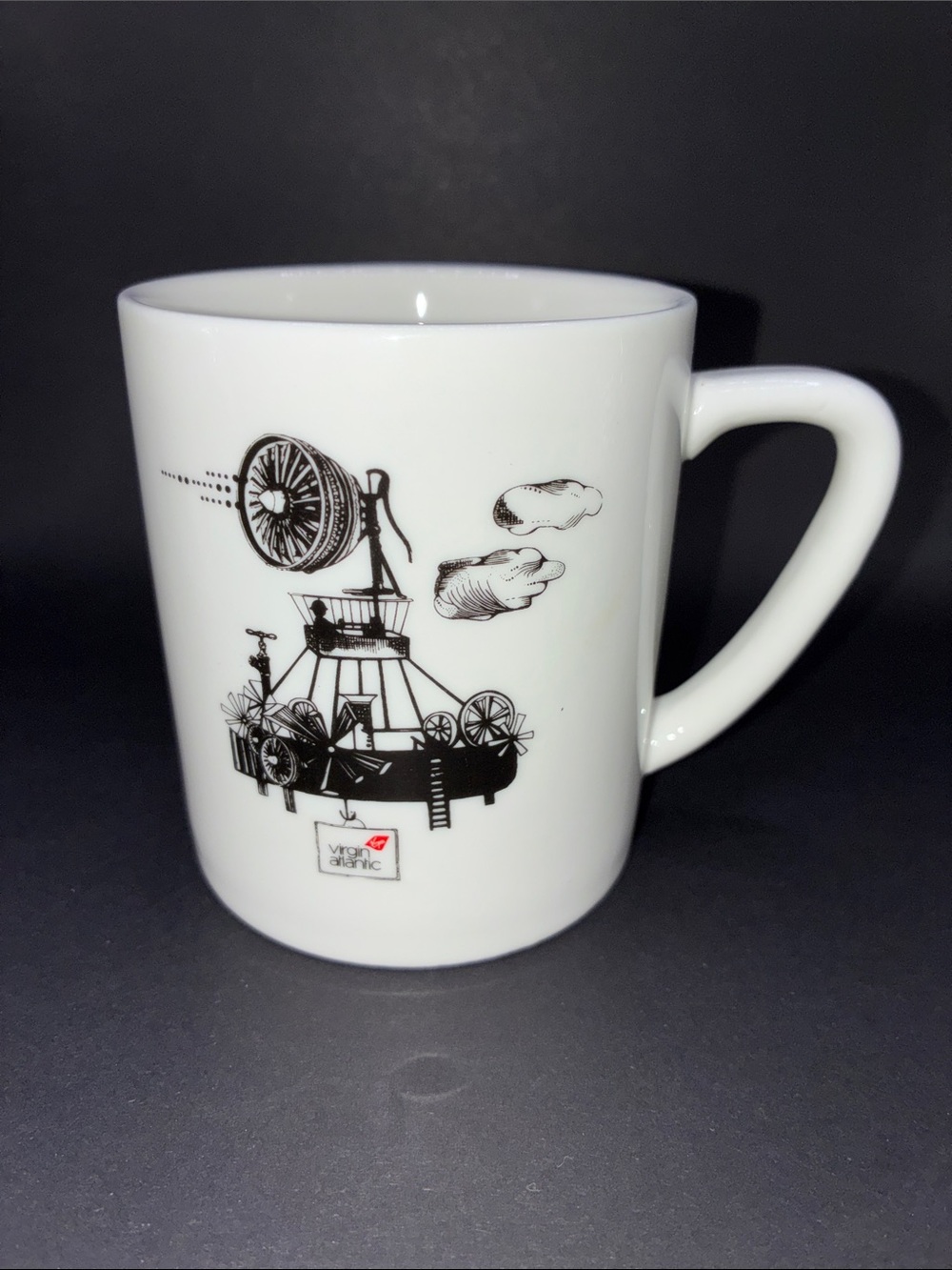 Limited Edition “Flying Machine” by Robert Welch for Virgin Atlantic Mug